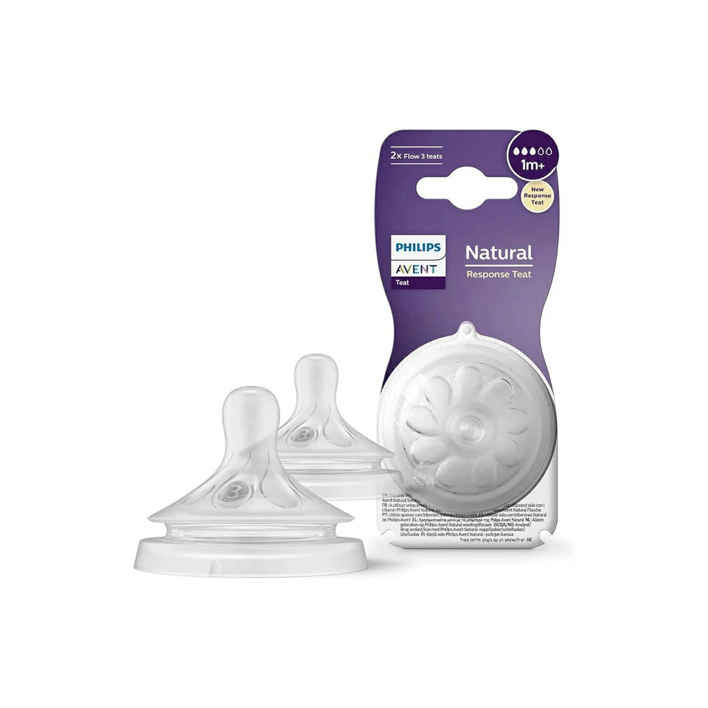 Picture of Avent Natural Response Silicone Teat 1m+ - by Raja Sahib Kids
