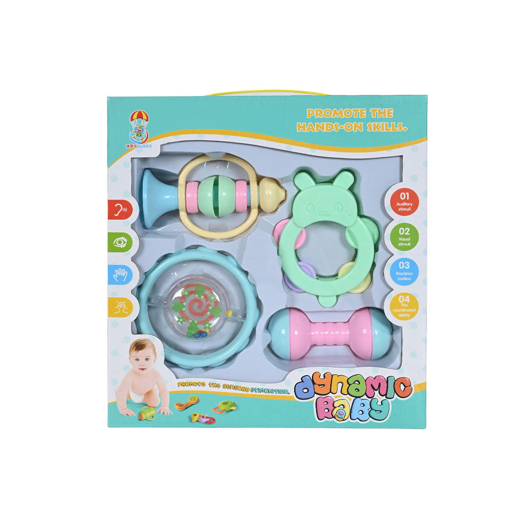 Picture of Dynamic Baby Rattle Set - by Raja Sahib Kids