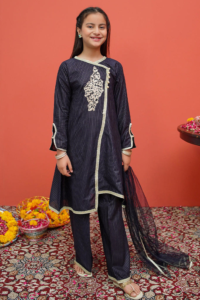 Picture of Festive Ensemble - 3 Piece Suit - 8425 - by Raja Sahib Kids