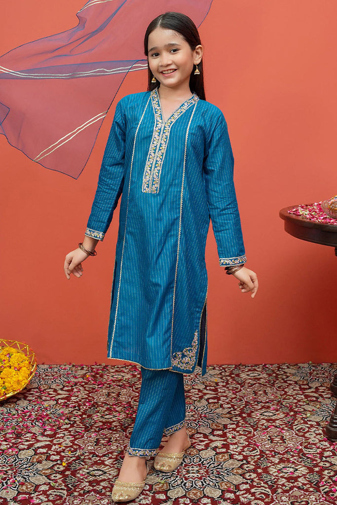 Picture of Festive Ensemble - 3 Piece Suit - 8455 - by Raja Sahib Kids