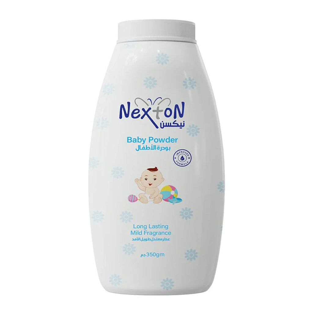 Picture of Nexton Baby Powder Mild Fragrance White 350g - by Raja Sahib Kids