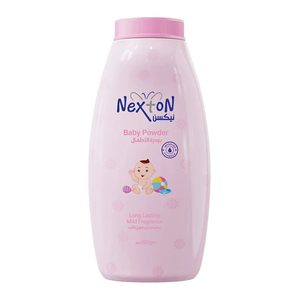 Picture of Nexton Baby Powder Mild Frangrance Pink 350g - by Raja Sahib Kids