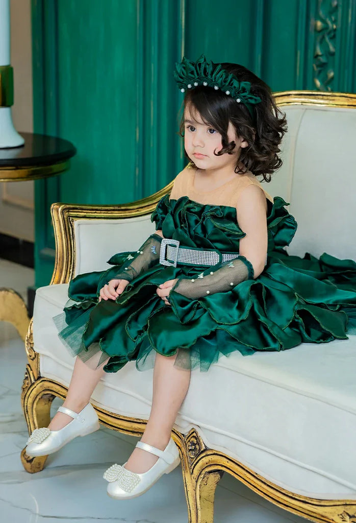 Picture of Fashion With Style Hub - Fancy Frocks - Jade - by Raja Sahib Kids