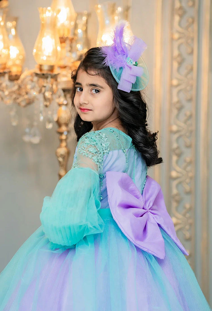 Picture of Fashion With Style Hub - Fancy Frocks - Periwinkle - by Raja Sahib Kids