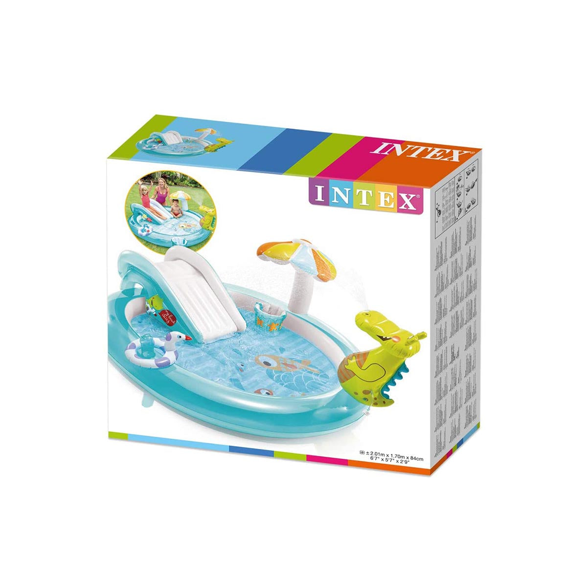 Opblaasbaar zwembad voor kinderen Intex Family - Kinderspelen Opblaasbaar zwembad voor kinderen Intex Family - Kinderspelen