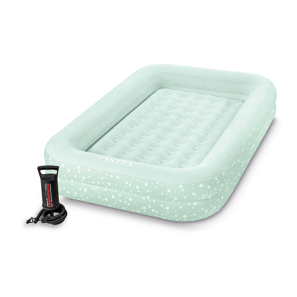 Intex Kids Inflatable Travel Bed Set (1.07m x 1.68m x 25cm)
