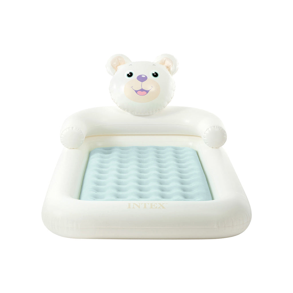 Intex Inflatable Bear Travel Bed With Hand Pump (1.14m x 1.78m x 71cm)