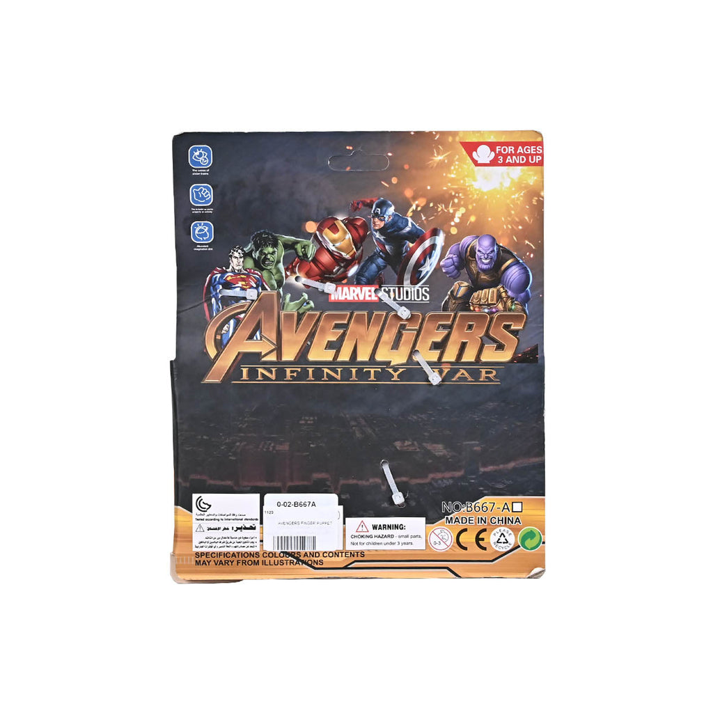 Picture of Marvel Studio Infinite War Avengers Finger Puppets 5 Pcs - by Raja Sahib Kids