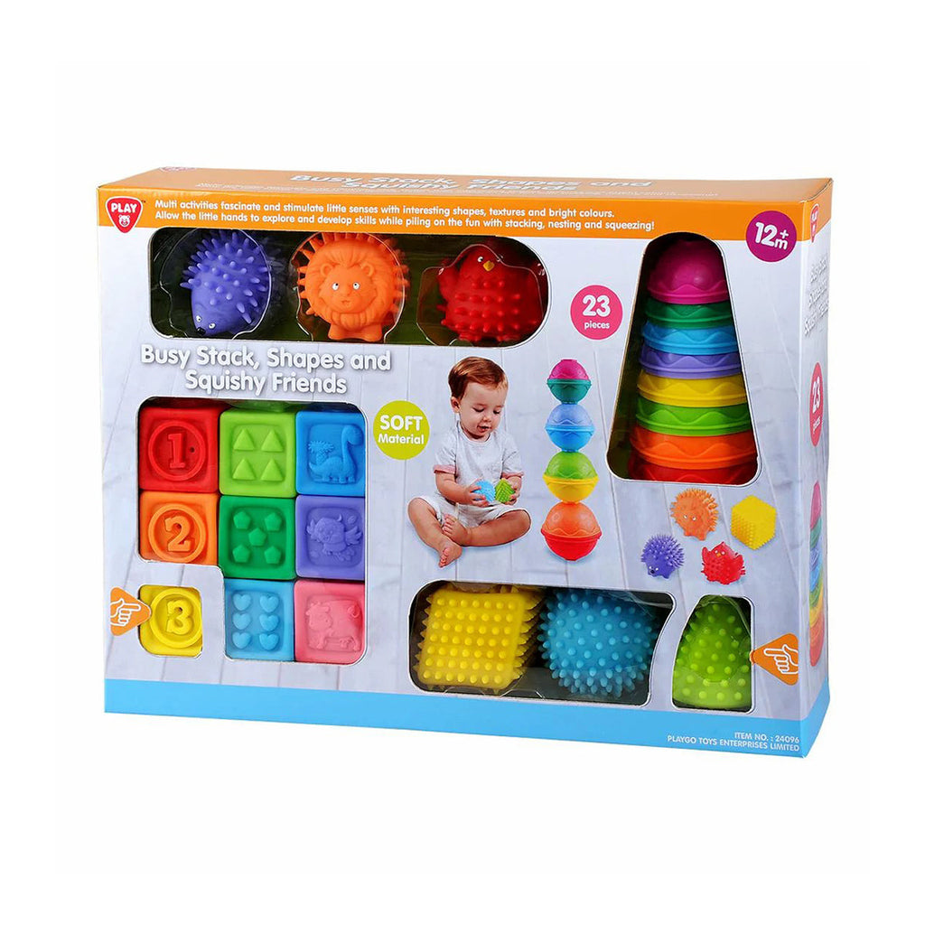 Playskool Clipo Blocks Toys 33pcs Preschool Building Pretend Play Colorful  Toy 