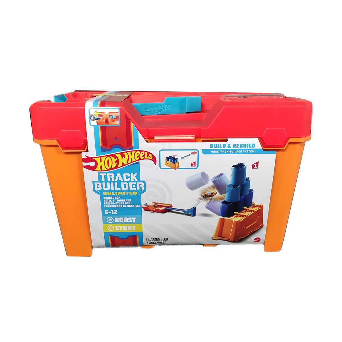 Hot Wheels Track Builder Unlimited Caja de Acrobacias Premium, pista Hot Wheels Track Builder Unlimited Caja de Acrobacias Premium, pista
