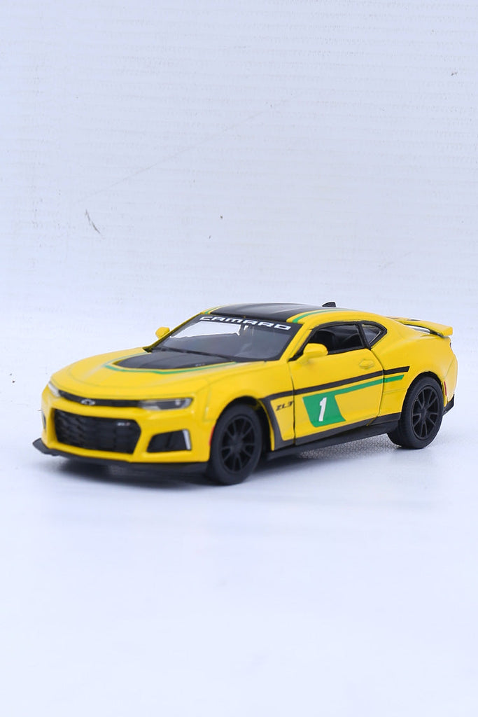 Picture of Camaro Die Cast Model Dinky Car Yellow - by Raja Sahib Kids