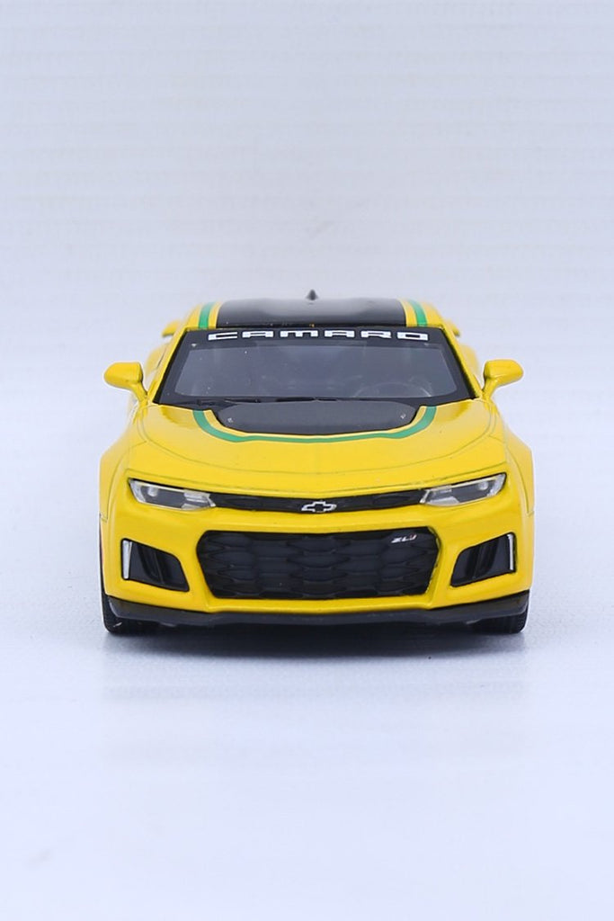 Picture of Camaro Die Cast Model Dinky Car Yellow - by Raja Sahib Kids