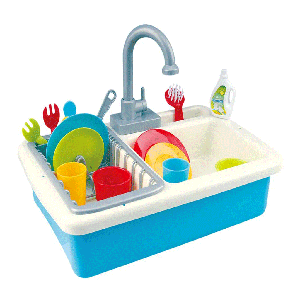 PlayGo My Little Kitchen Sink-18 Pcs