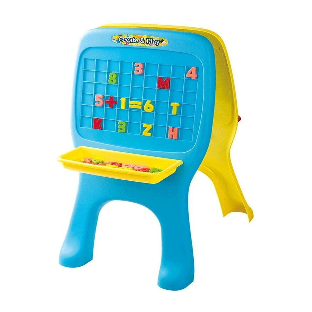 Picture of PlayGo Alphabet & Drawing Board-57 Pcs - by Raja Sahib Kids