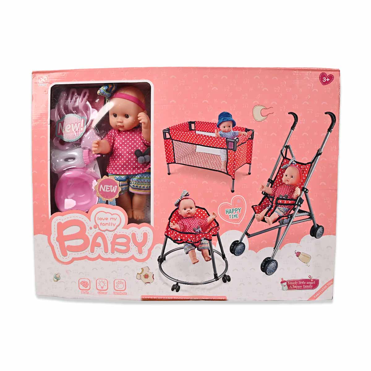 Love My Family Baby Doll - Main Image