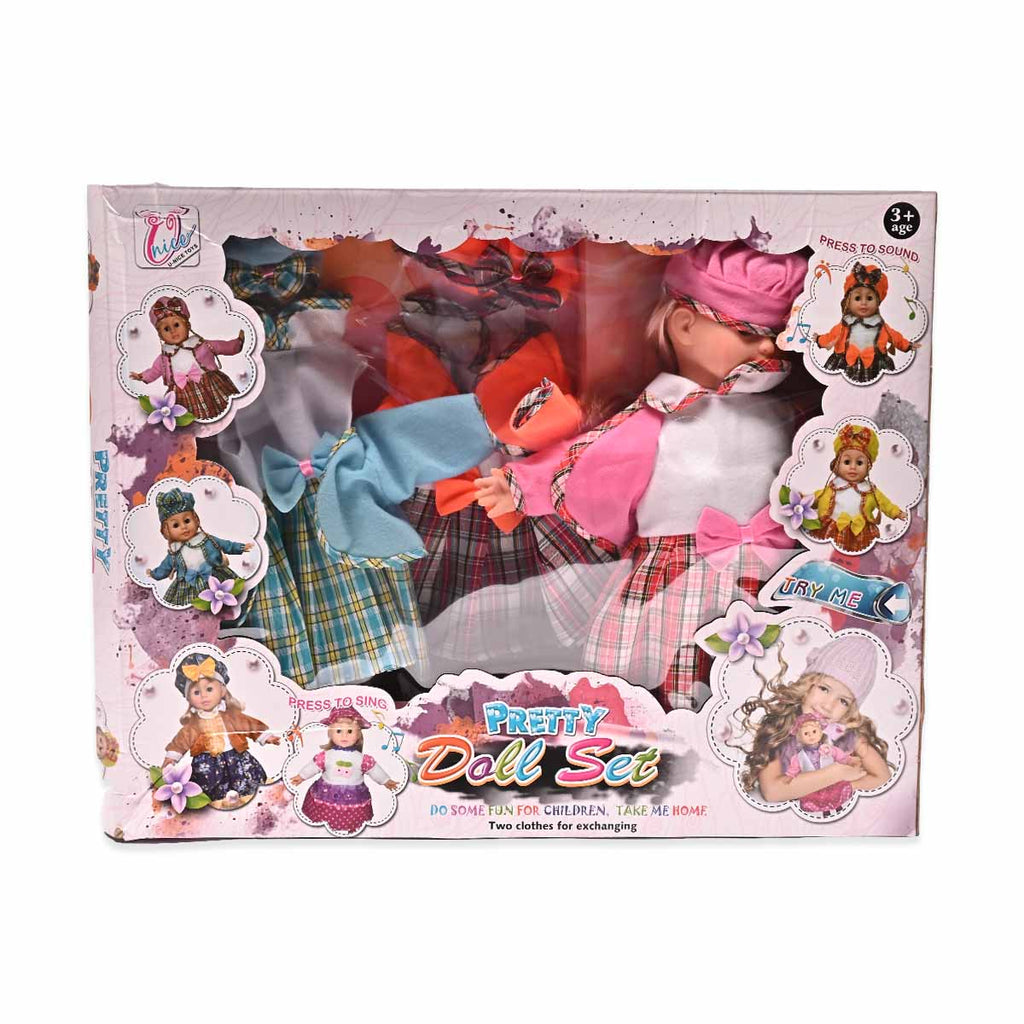 Picture of Pretty Doll Set - by Raja Sahib Kids