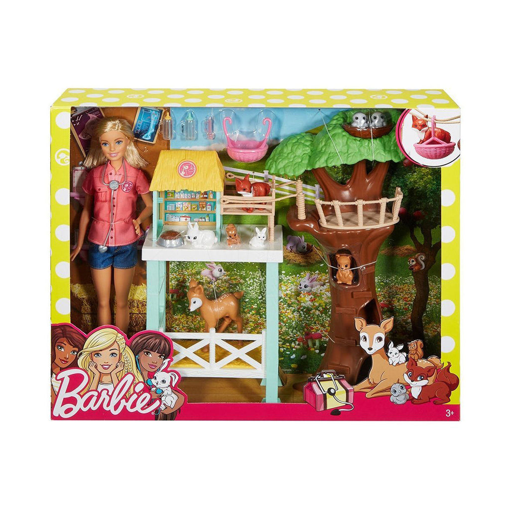 Picture of Barbie Pet Rescue Center With 8 Animals Playsets - by Raja Sahib Kids