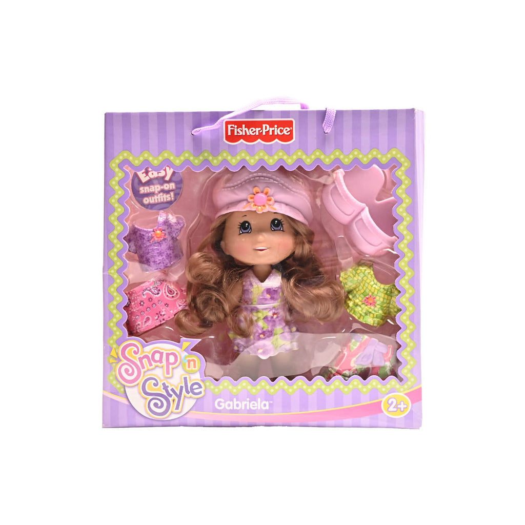 Picture of Fisher Price Gabriela Snap N Style Doll - by Raja Sahib Kids