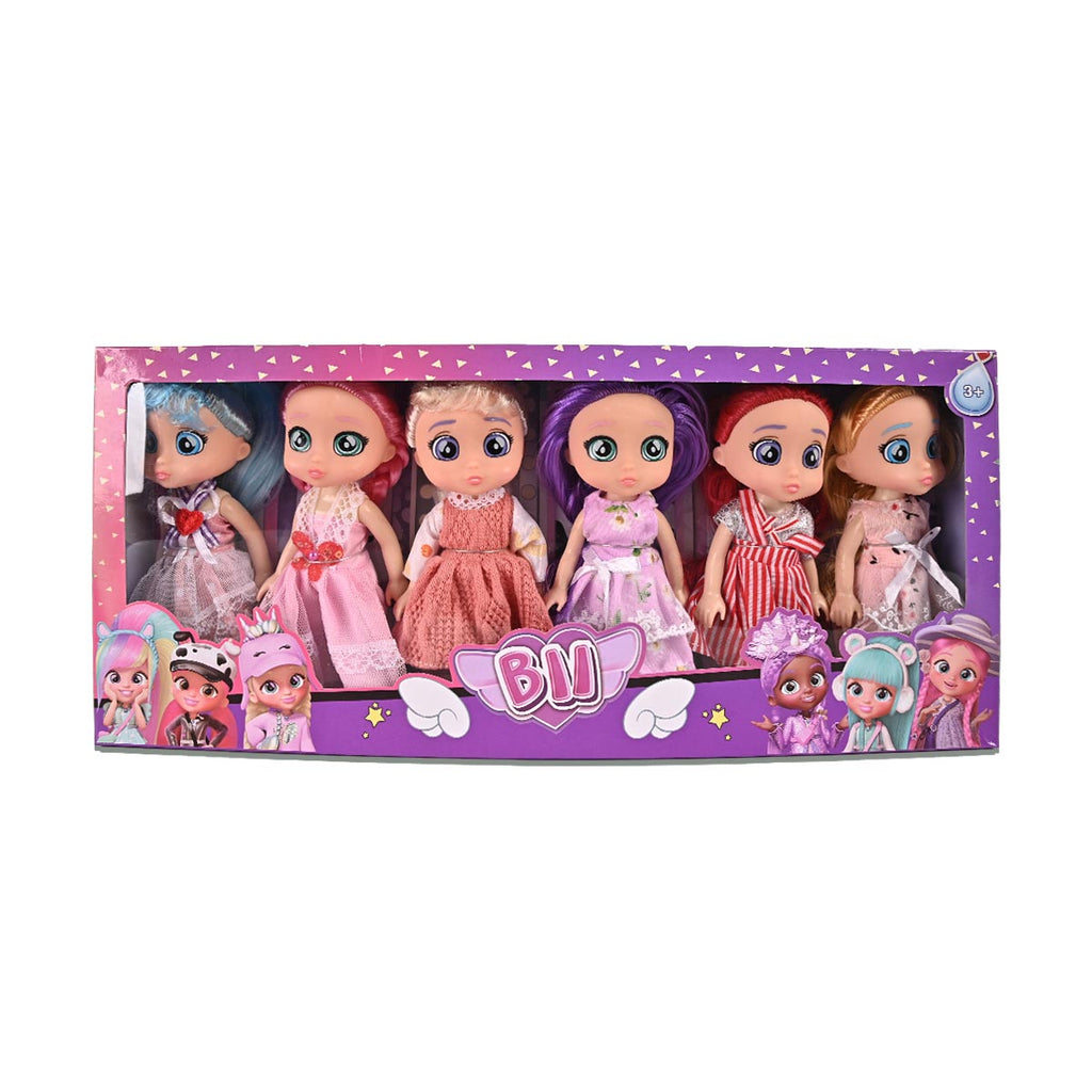 6 Pack Cute Dolls