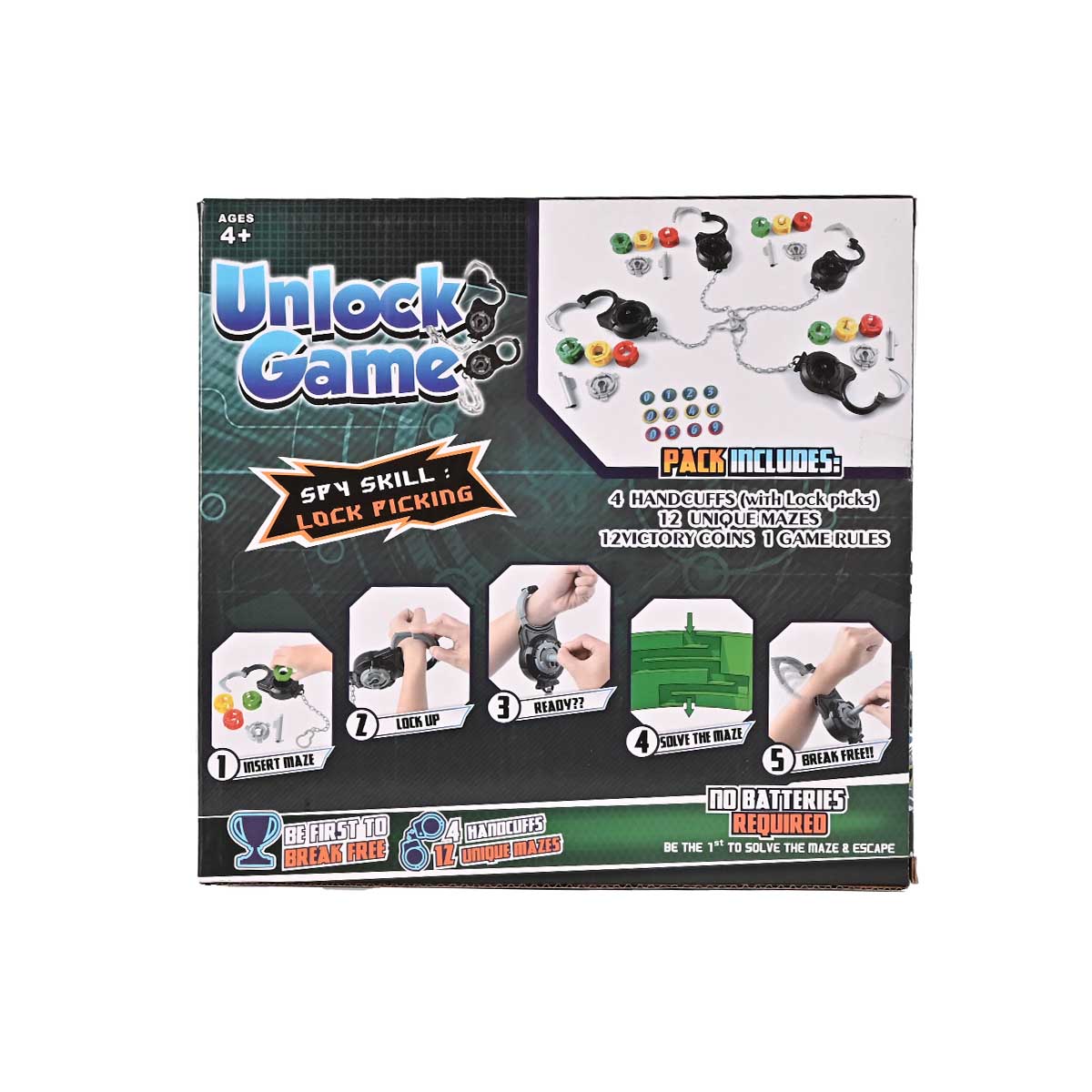 Handcuff Unlock Game – Raja Sahib Kids