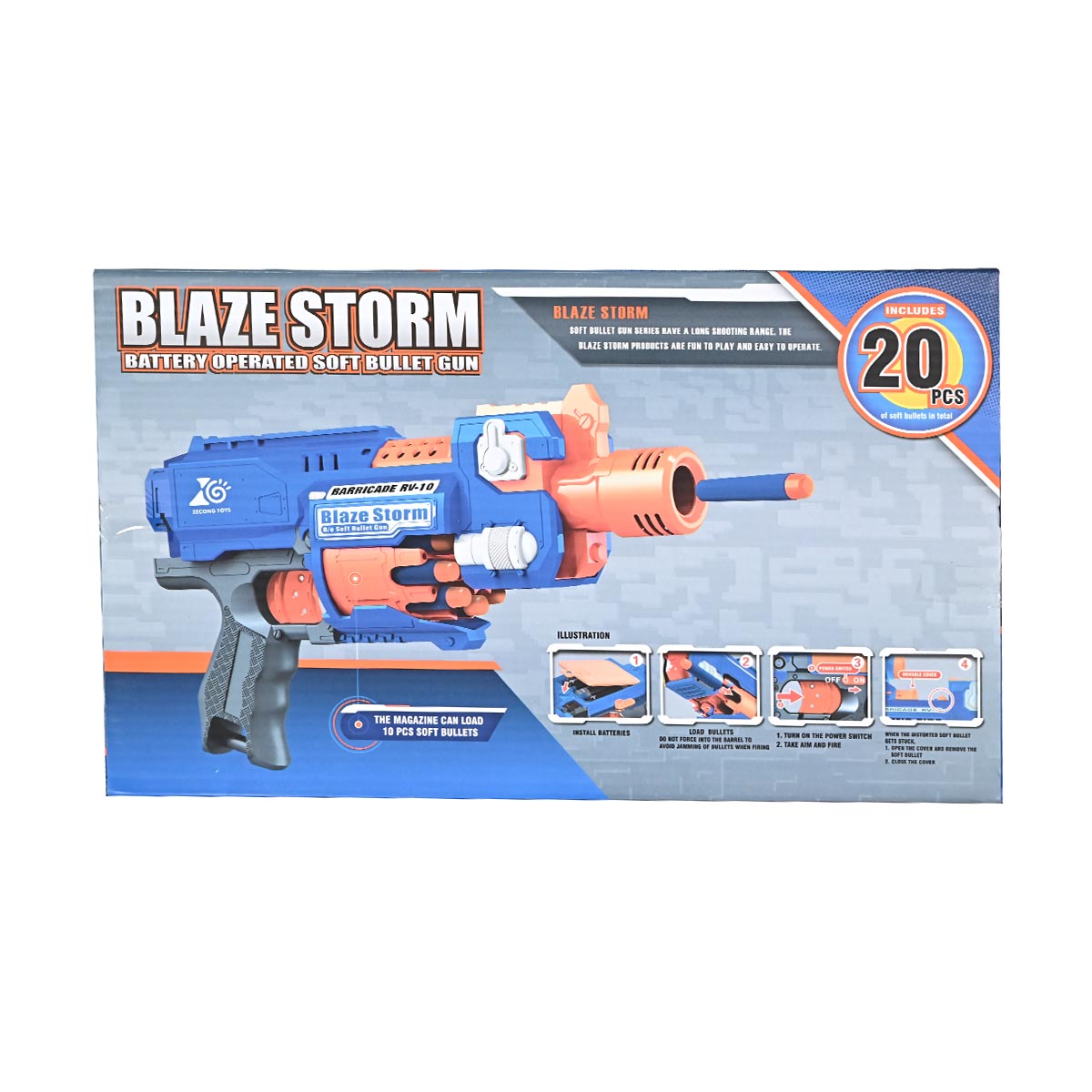 Kids Blaze Storm Battery Operated Big Guns Toy in Warangal at best