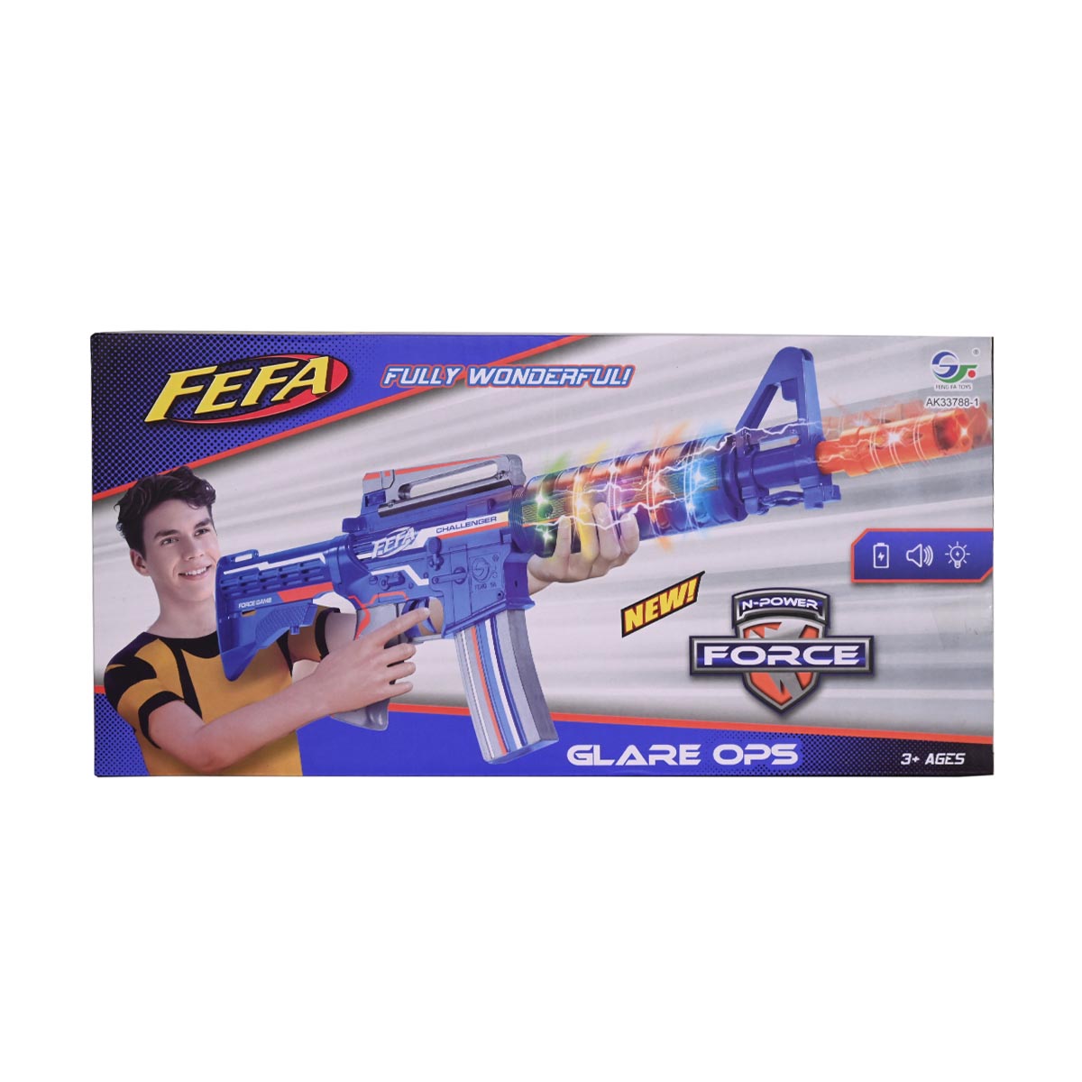 Fefa Glare Ops Force Gun – Raja Sahib Kids - Main Image