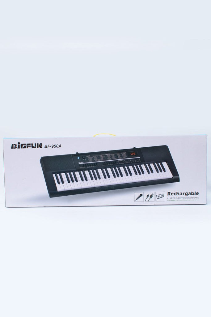 Picture of Bigfun Rechargebale 61 Keys Electronics Keyboard - by Raja Sahib Kids