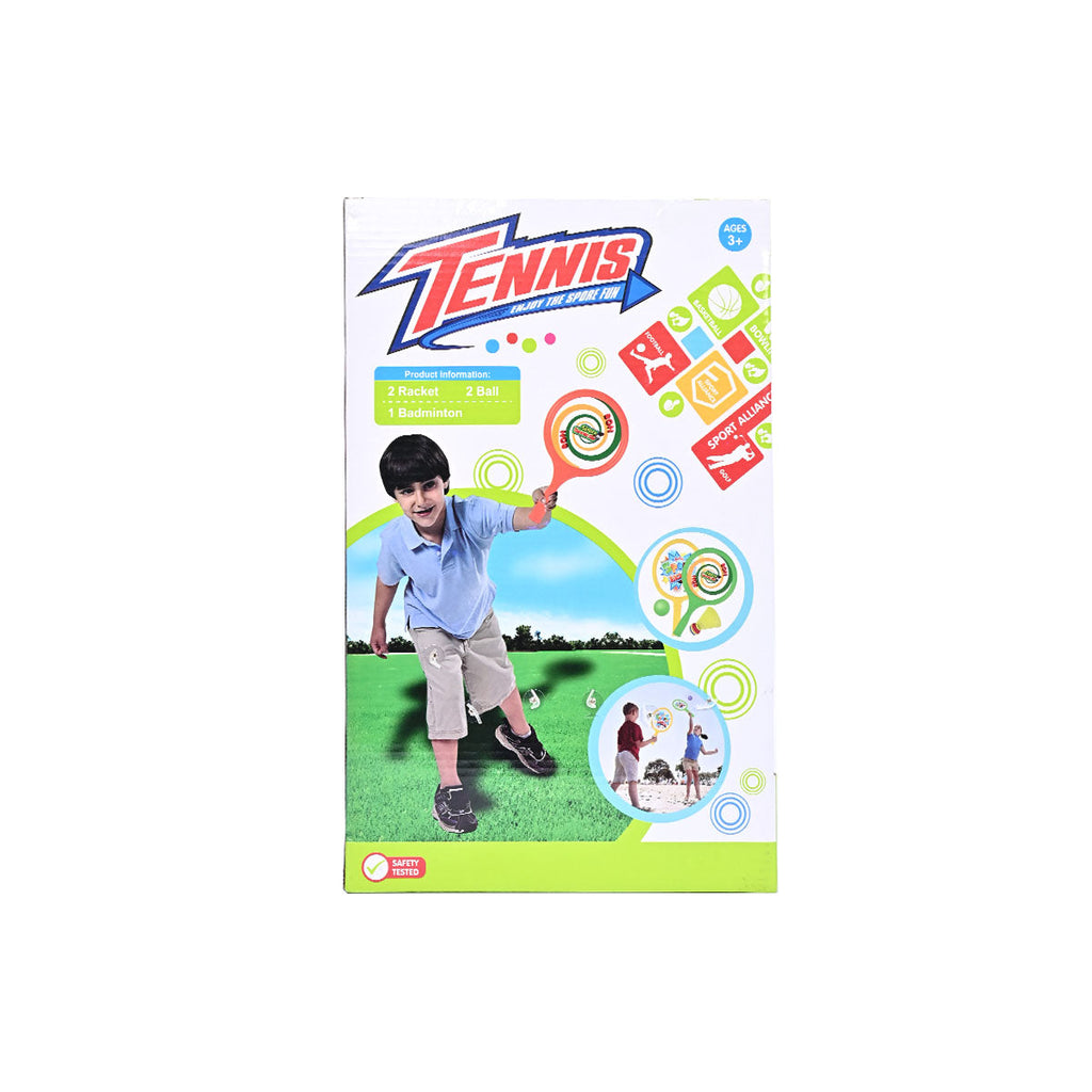 Picture of 2-in-1 Sports Tennis & Racket Play Set - by Raja Sahib Kids