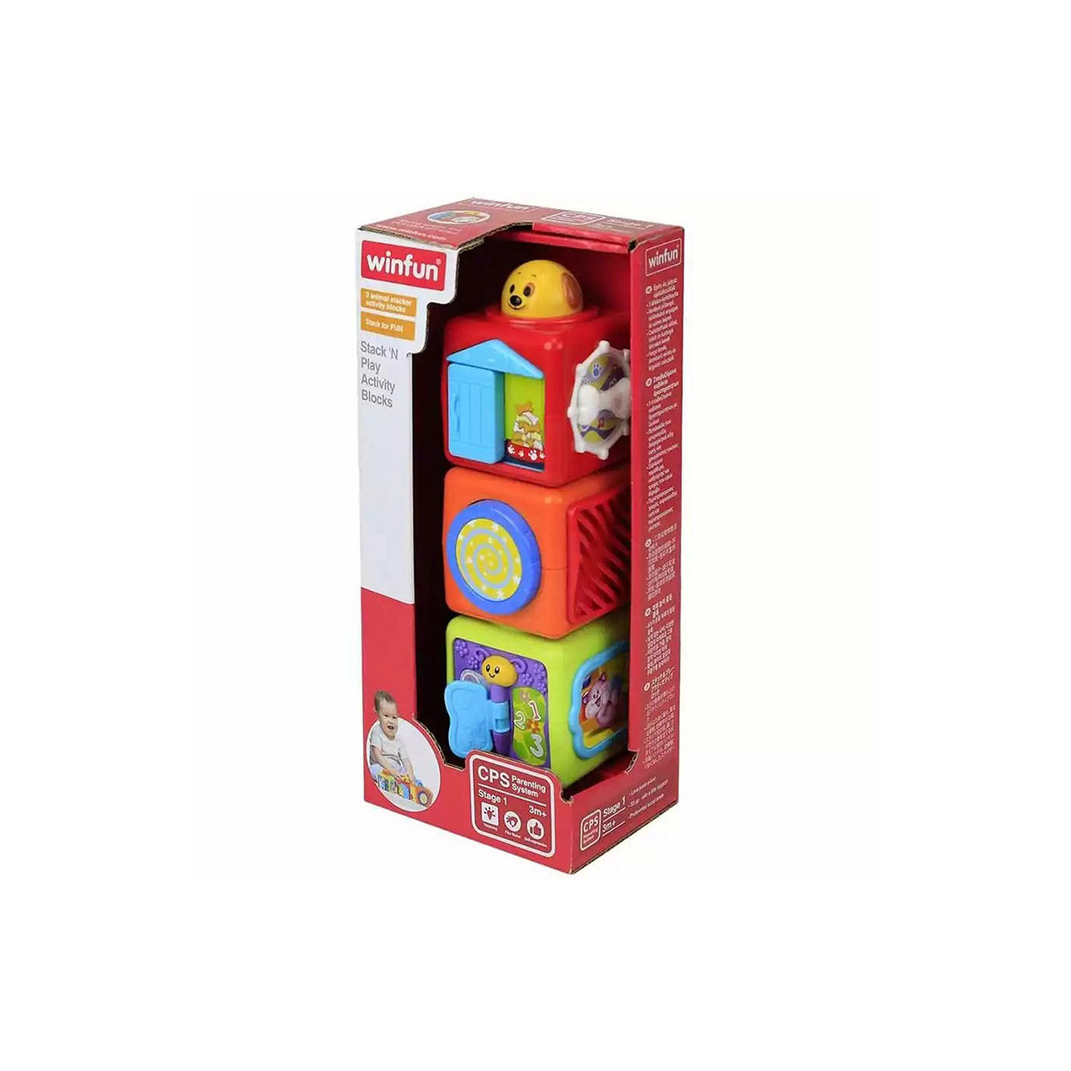 Winfun Stack 'N Play Activity Blocks – Raja Sahib Kids