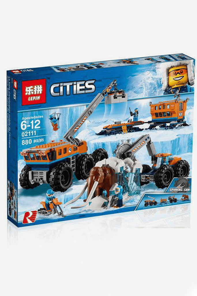 Picture of Lepin Arctic Mobile Exploration Base 880 Pcs - by Raja Sahib Kids