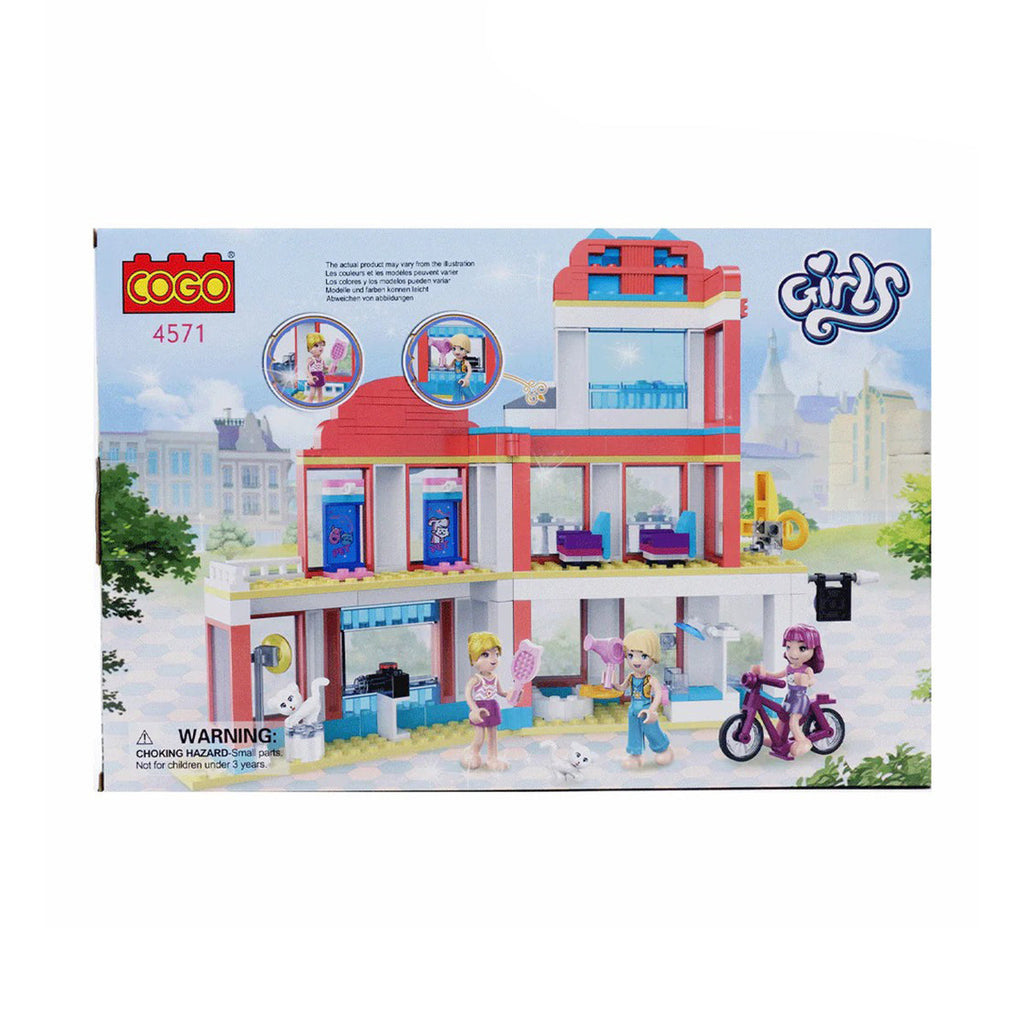 Picture of Cogo Girls Pets Care Building Blocks 366 Pcs - by Raja Sahib Kids