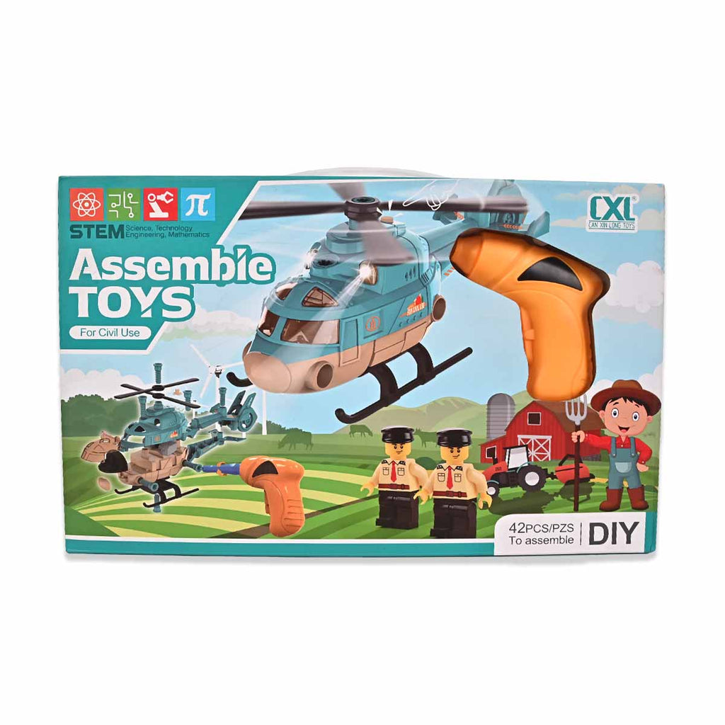 Picture of DIY Assemble Toys Building Blocks - 42 Pcs - by Raja Sahib Kids