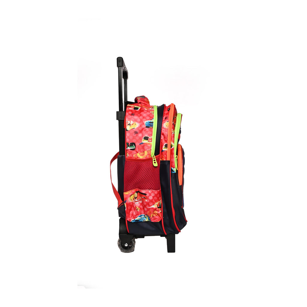 Picture of McQueen Car Trolley School Bag 16" - by Raja Sahib Kids