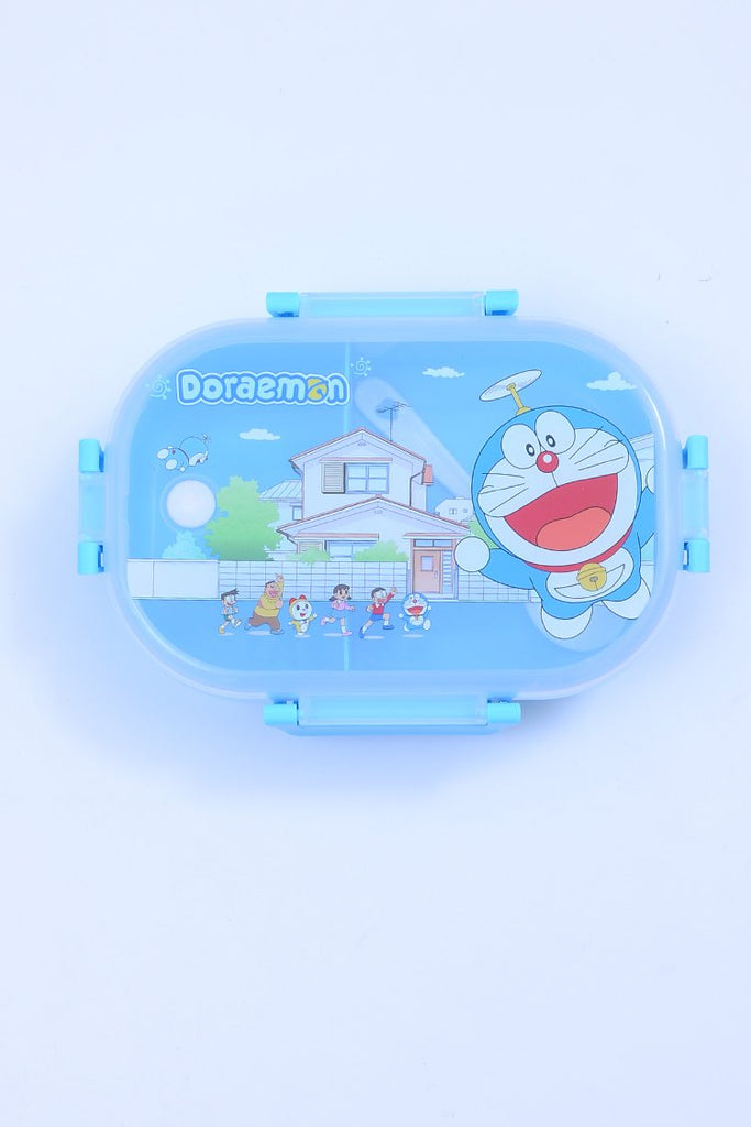 Picture of 2-Compartment Lunch Box With Spoon - Doraemon - by Raja Sahib Kids