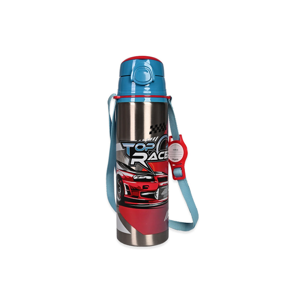 Picture of Stainless Steel Top Racer Water Bottle - by Raja Sahib Kids