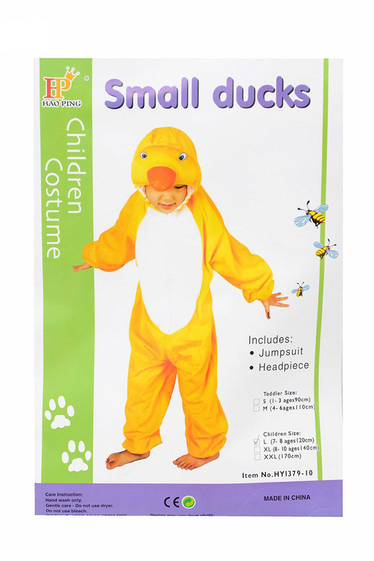 Kids Small Duck Costume With Jump Suit And Headset – Raja Sahib Kids