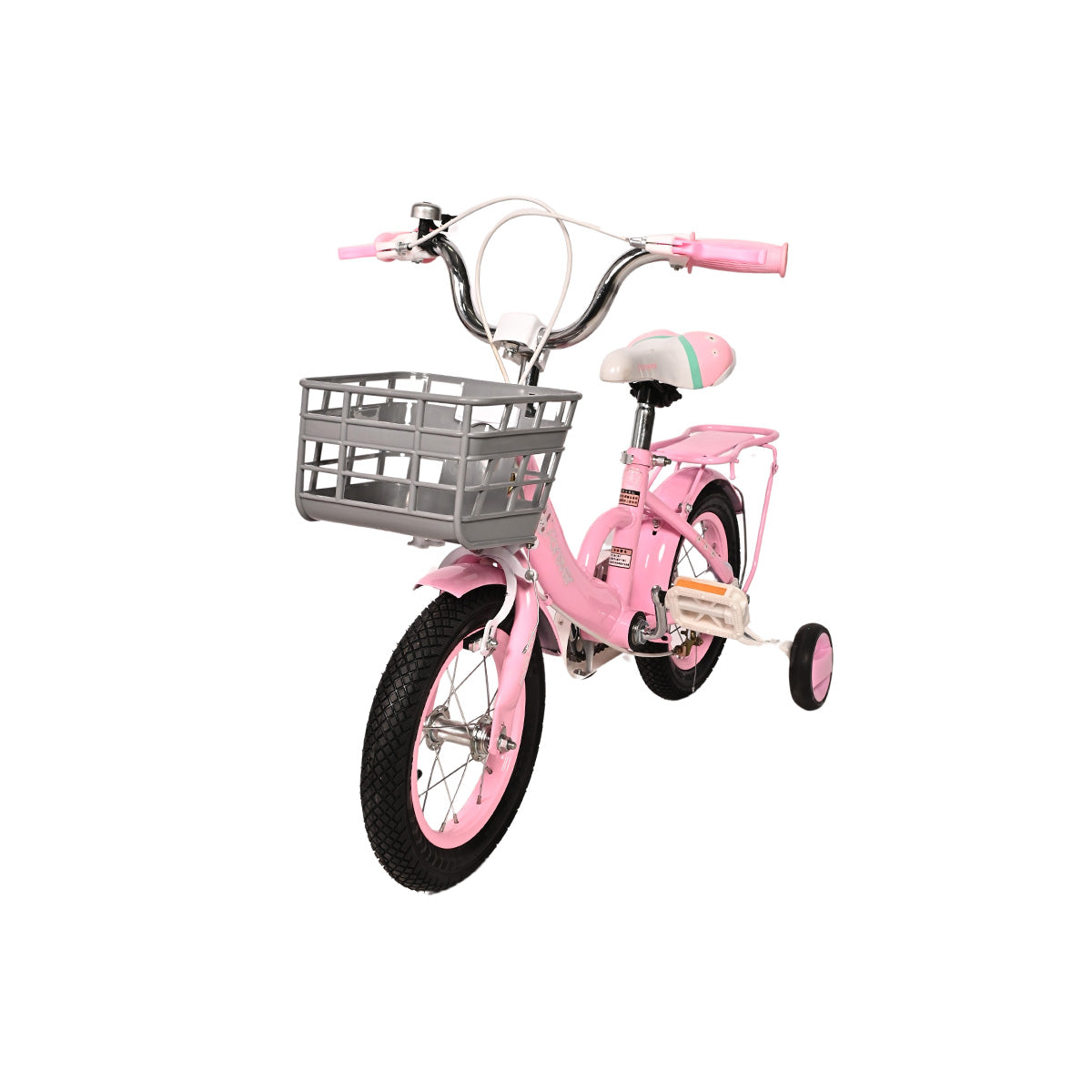 Kids Bicycle Light Pink 12