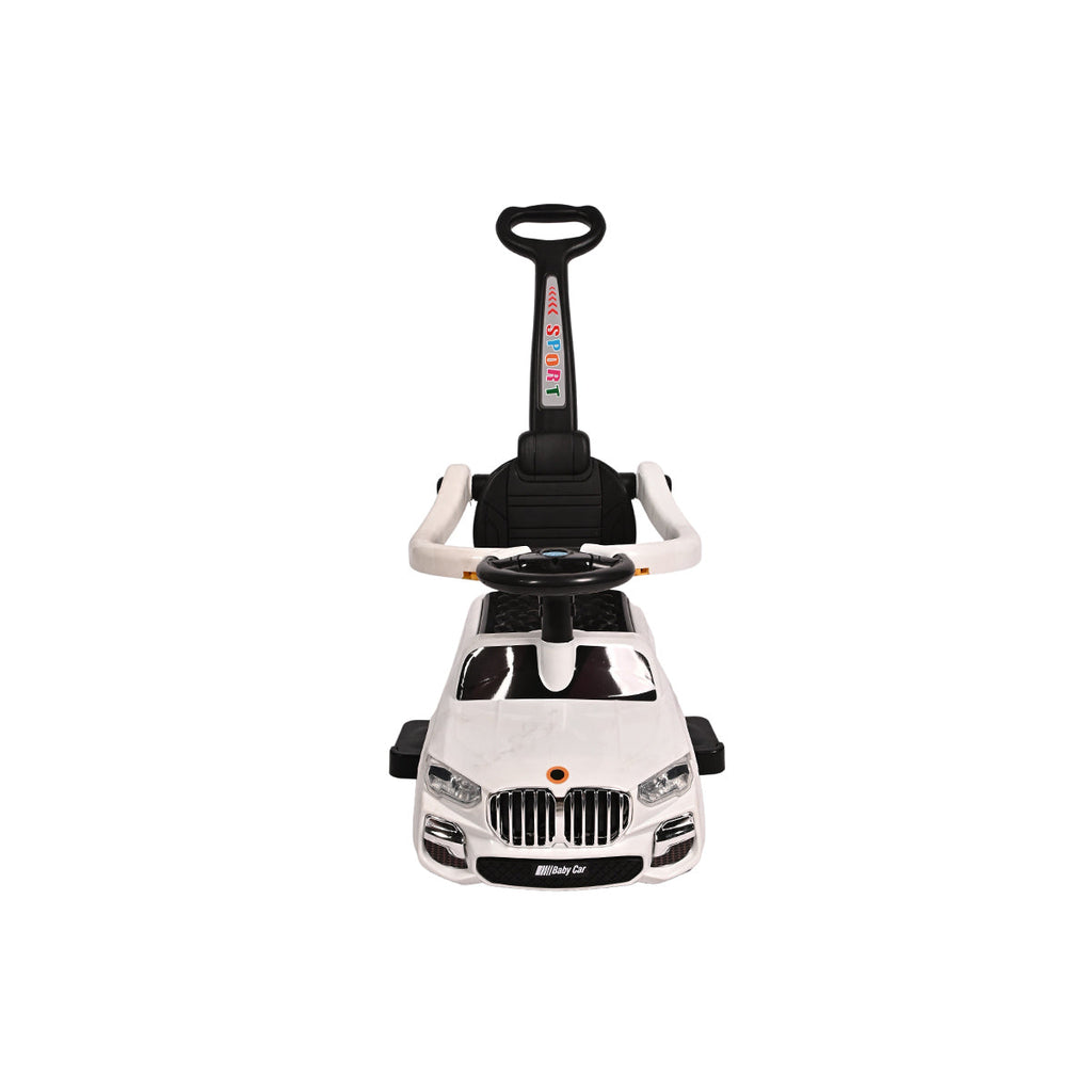 Picture of Sit N' Ride Baby Push Car White - by Raja Sahib Kids