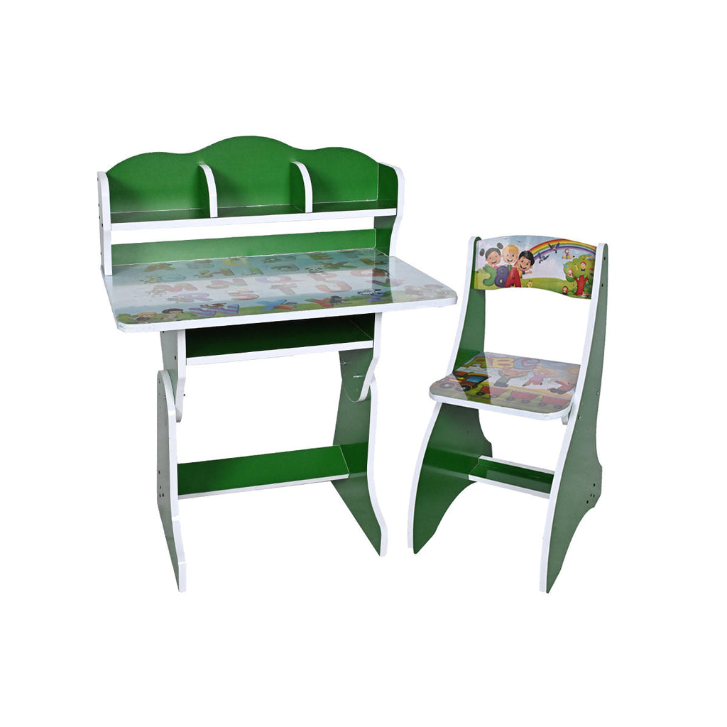 Picture of Kids Portable Study Table & Chair Alphabet - by Raja Sahib Kids