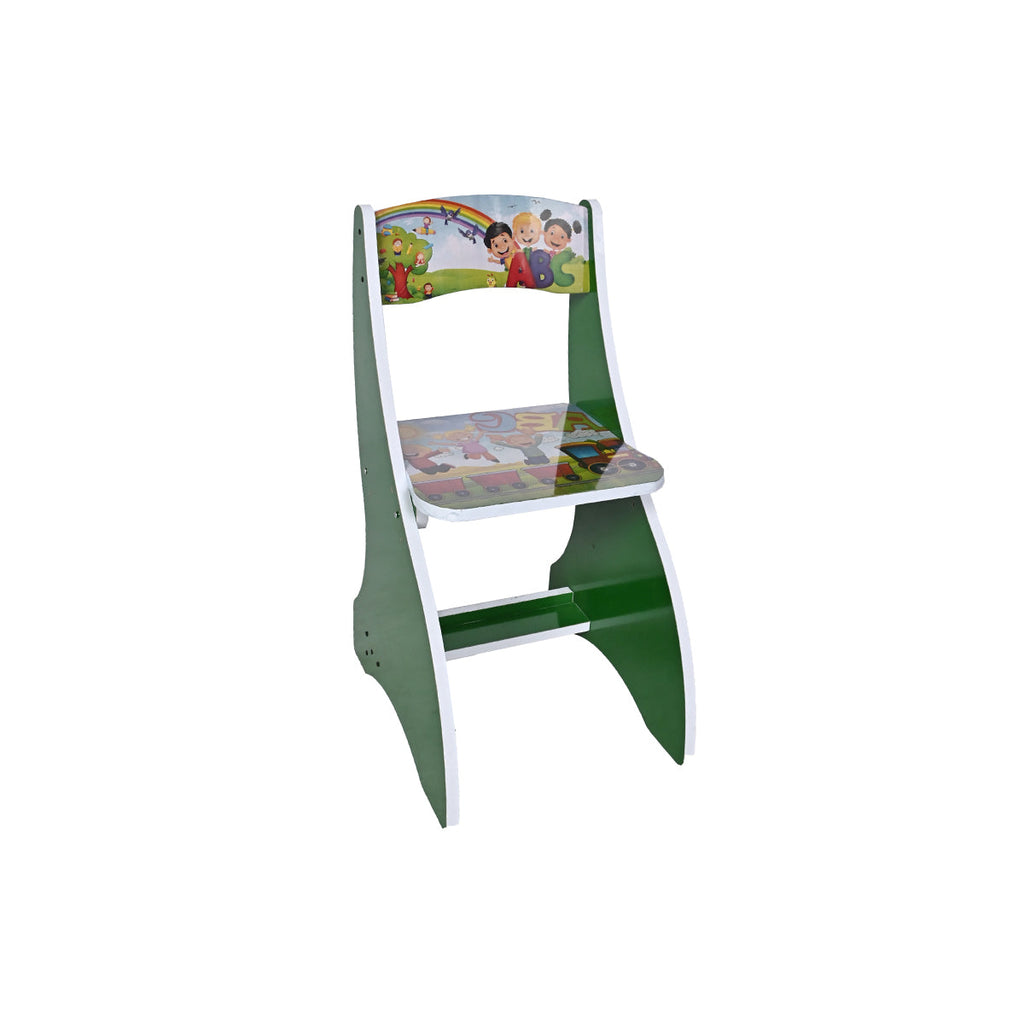 Picture of Kids Portable Study Table & Chair Alphabet - by Raja Sahib Kids