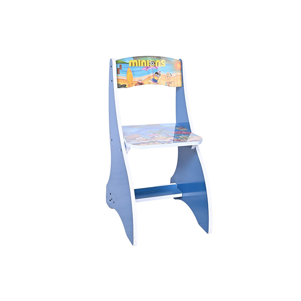 Picture of Kids Portable Study Table & Chair Minions - by Raja Sahib Kids