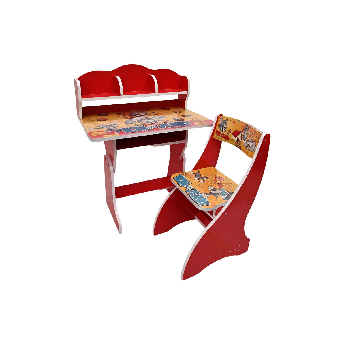 Kids Portable Study Table Chair Tom Jerry – Raja Sahib Kids