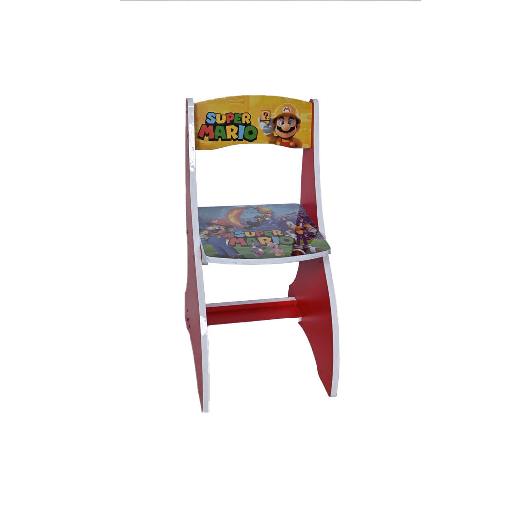 Picture of Kids Portable Study Table & Chair Super Mario - by Raja Sahib Kids