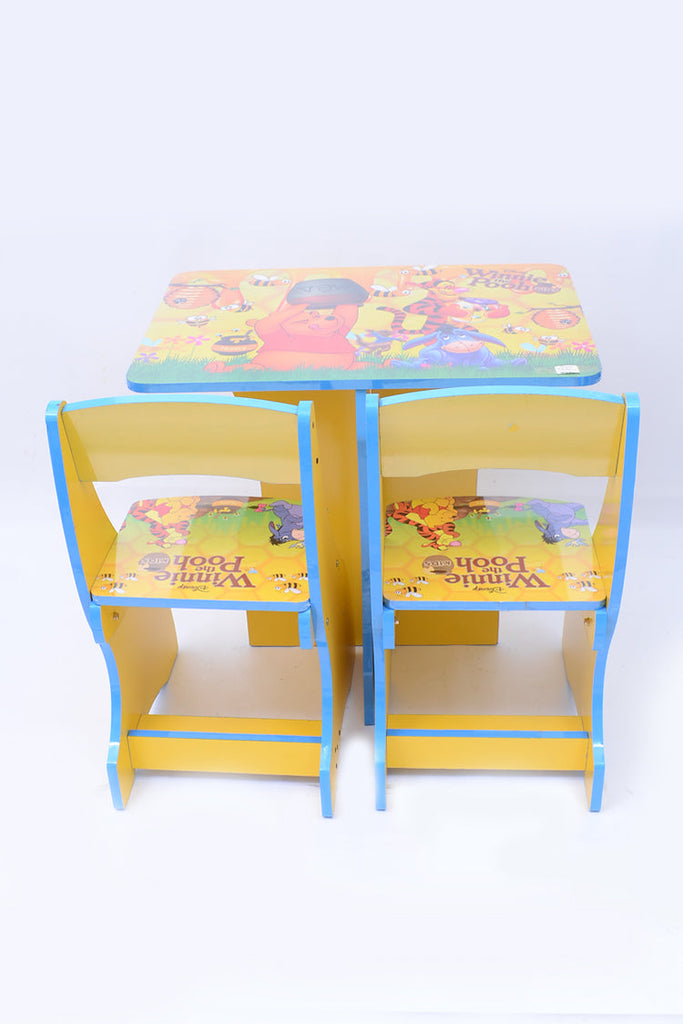 Picture of Kids Portable Study Table & Chair Winnie The Pooh - by Raja Sahib Kids