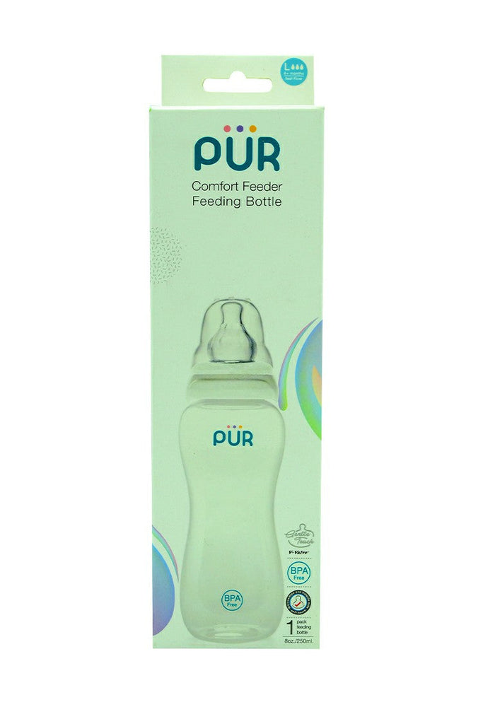 Picture of PUR Slim Neck Feeding Bottle 250 ML - by Raja Sahib Kids