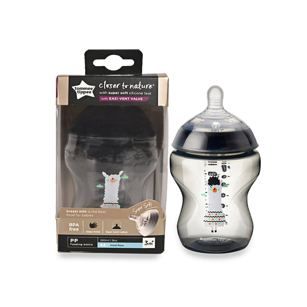 Picture of Tommee Tippee Closer To Nature Super Soft Feeding Bottle - 260ml - by Raja Sahib Kids