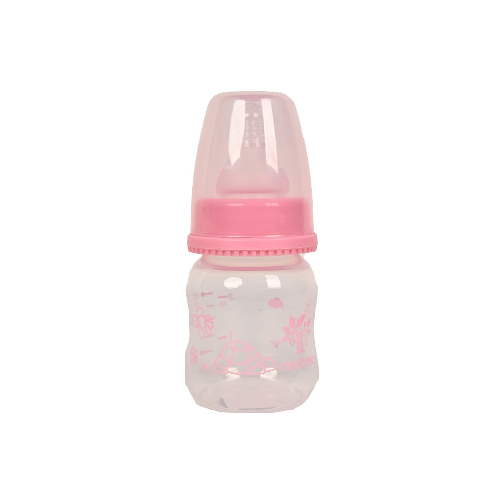 Picture of Mini Tree Feeding Bottle 60ml - Pink - by Raja Sahib Kids