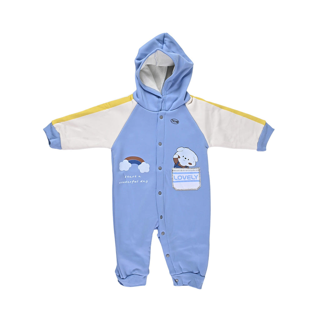 Picture of Newborn Infant Baby Romper Hooded - by Raja Sahib Kids