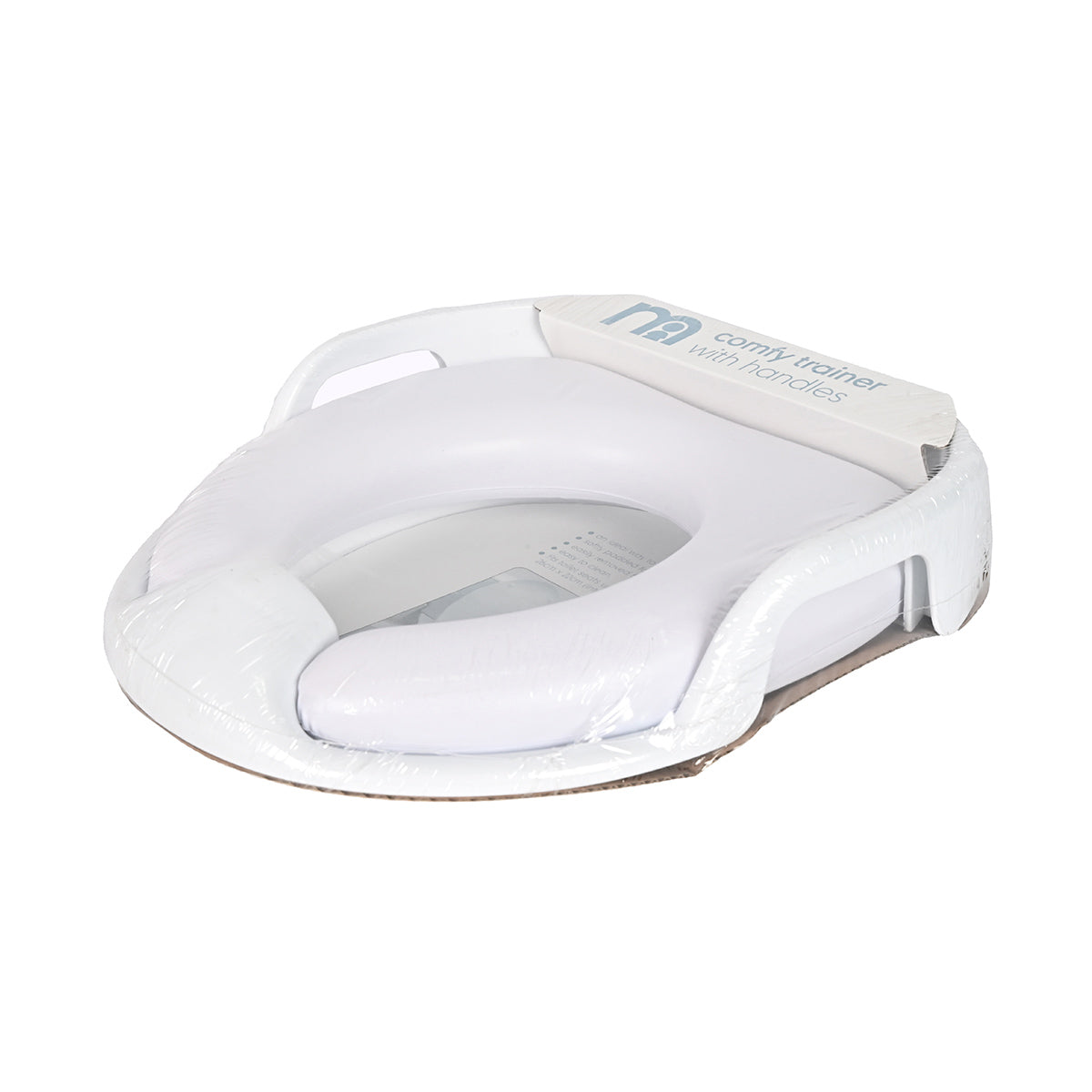 Commode Raja Soft Toilet Commode Comfy Trainer With handles White – Raja Sahib Kids
