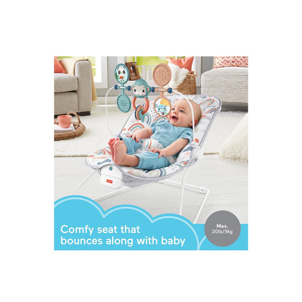 Picture of Fisher Price Baby Bouncer Rocker Rainbow Showers - by Raja Sahib Kids